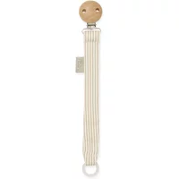 Dummy clip Stripes Camel