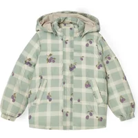 Plum Check Coat