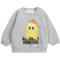 Sweat All About Monsters Coton Bio Bébé