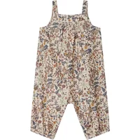 Nucci overalls in velvet Liberty fabric