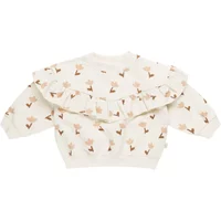 Ruffled Tulip Sweat Top