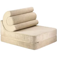 Flipster Ribbed Velvet Armchair