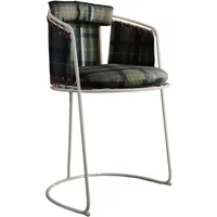 Palmer Chair in Tartan Velvet
