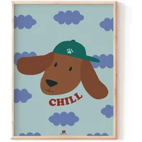 Chill Dog Poster