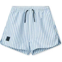 Aiden Seersucker Recycled Fiber Swim Shorts