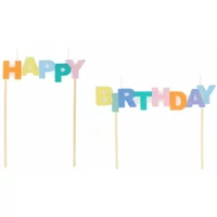 Happy Birthday candle