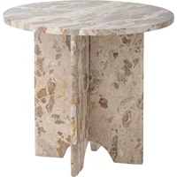 Jasmia side table in marble