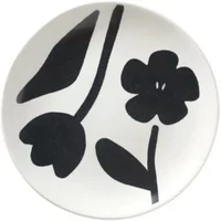 Flora stoneware plate
