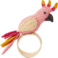 Cockatoo napkin ring