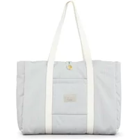 Multifunction striped diaper bag