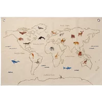 World Cotton Wall Decoration