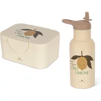 Lemon lunch-box and gourd set