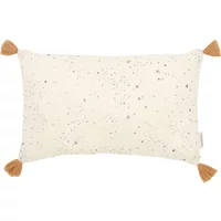 Wabi Sabi Milky Way tassel cushion