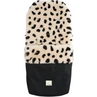 Universal fixed harness footmuff in lambskin
