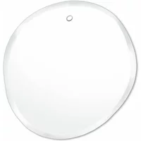 Extra Thin Bevelled Mirror - Random Round Form 32x33 cm