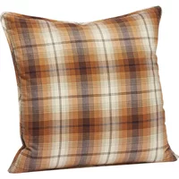 Cotton check cushion cover