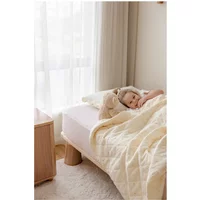 Rosewater organic cotton fitted sheet