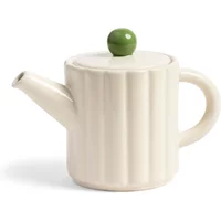 Stoneware teapot Tube