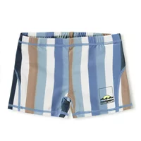 Norton Striped Recycled Fiber Swim Shorts