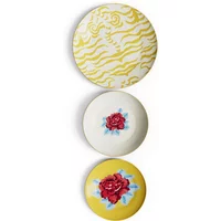 Indian Tiger plate set - Set of 3