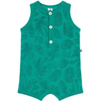 Organic cotton palm terry overalls