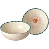 Ceramic bowl Flower