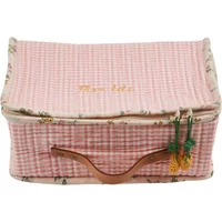 Small Vichy storage case