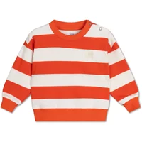 Cozydrop Striped Organic Cotton Sweatshirt