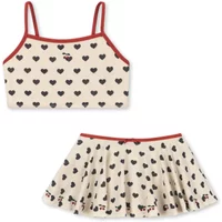 Swimsuit Sequin Skirt Manon Hearts