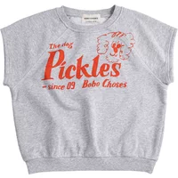 The Dog Pickles Organic Cotton Sleeveless Sweatshirt
