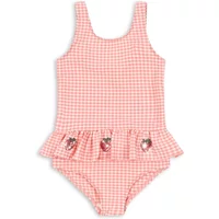 Etta Carreaux Strawberry Ruffle Swimsuit