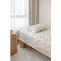 Fitted sheet Blueberries in organic cotton