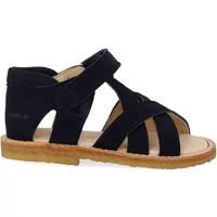 Suede Crossover Sandals