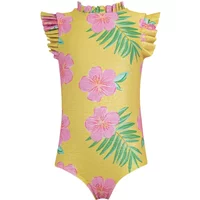Alisson Shiny Hibiscus Swimsuit