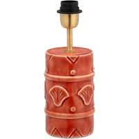 Coral shell lamp base