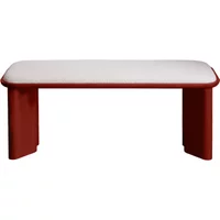 Lazarus bench in lacquered wood