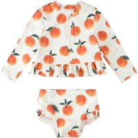 Peaches Recycled Fiber UV Protection T-Shirt and Panty Set