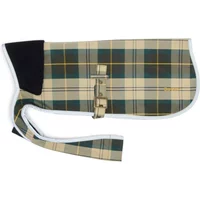 Waterproof tartan coat for dogs