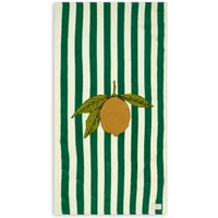 Lemon beach towel