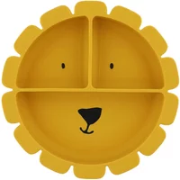 Mr. Lion Compartment Plate with Suction Cup
