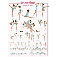 Poster Martine Petit Rat de l'Opéra