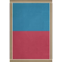 Doppio Rossa wool rug