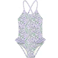 1 Piece Swimsuit Poppy Floral Recycled Fibers