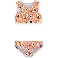 2-Piece UV Protection Swimsuit Candy Leopard Recycled Fibers