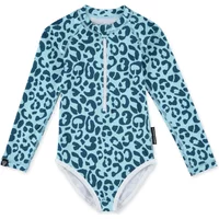 Ocean Leopard UV Protection Swimsuit Recycled Fibers