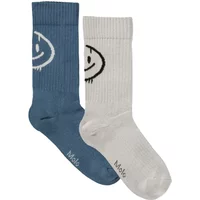 Set of 2 Norman Smiley Socks