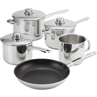 Classic, 5 Piece Saucepan Set