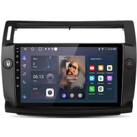 1g+32g Android Radio Coche Para Citroen C4 2004-2009 C-quatre 2008-2011 9'' Pantalla Con Carplay Android Auto Inalámbrico Navegación Gps Mirror Link Bluetooth Wifi/fm/rds