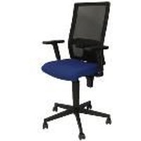 Piqueras y Crespo Povedilla Silla Respaldo Malla Negro Asiento Bali Azul 276DSBALI229