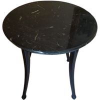 Deesup Sconto del 10% su tavolo rotondo in marmo nero e poltrona Frau